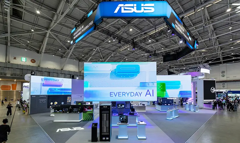 Laptop AI Terbaru - ASUS Booth Computex 2025
