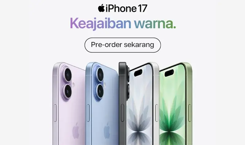 Erajaya, Resmi Buka Pre-order iPhone Air & iPhone 17 Series